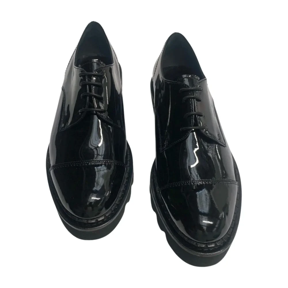 Chaussure Derby Noir laqué